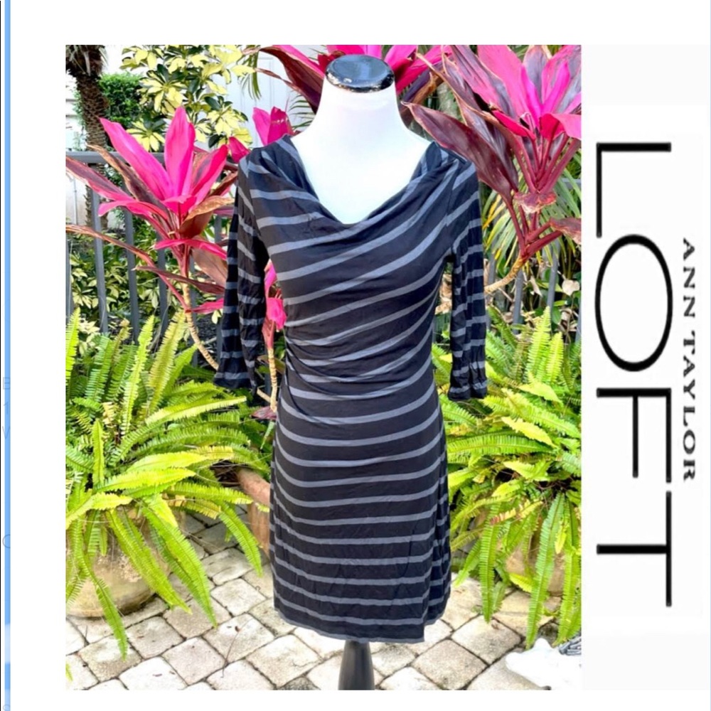 NWT Loft Petite Cowl Neck Jersey Dress Size Petite XS